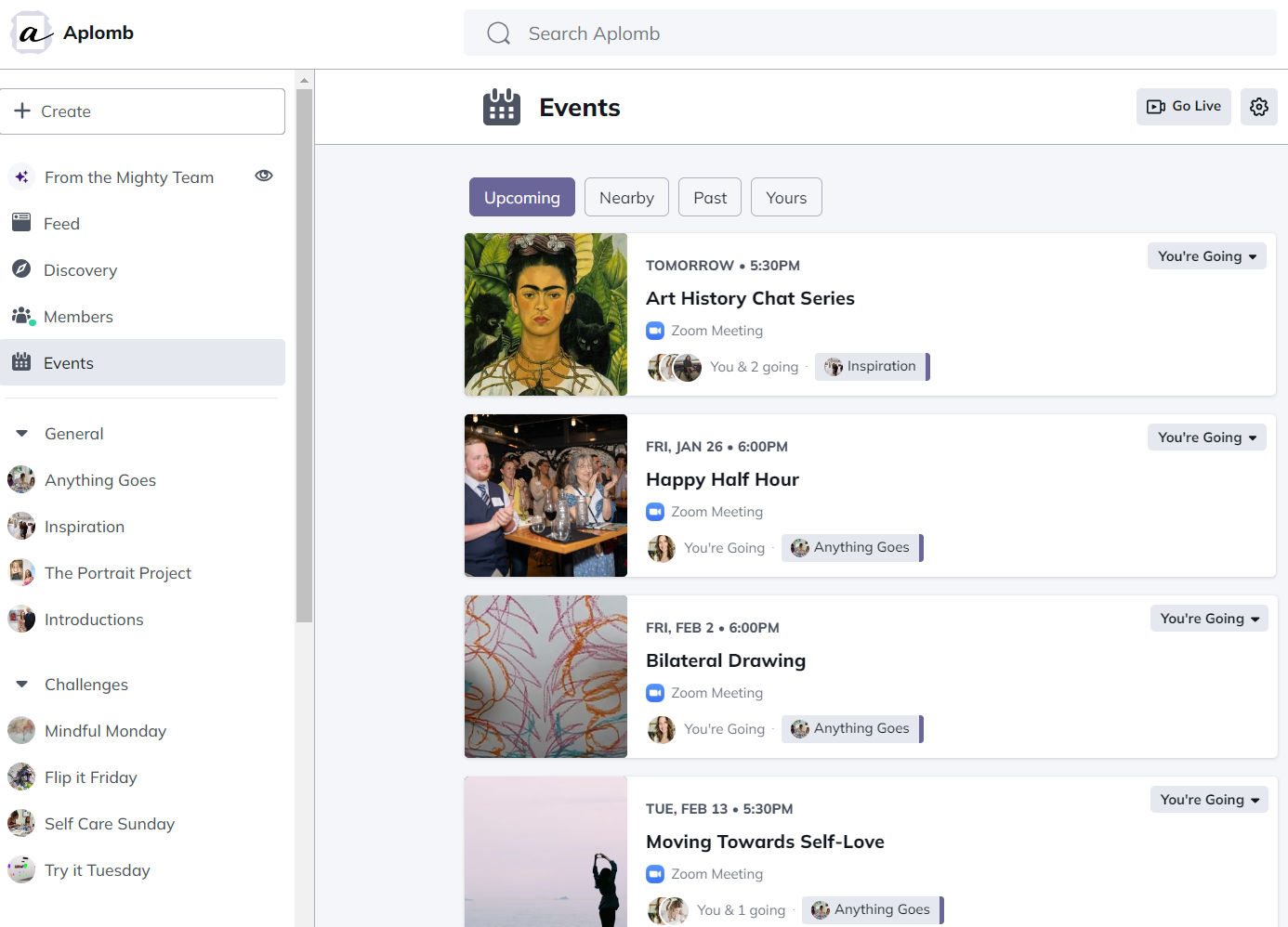 aplomb community preview